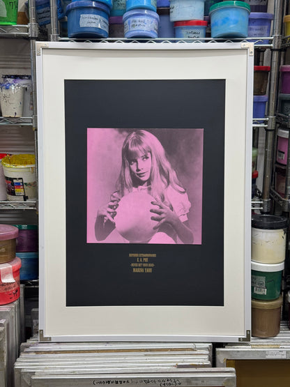 MARINA YARU Pink B2 Poster