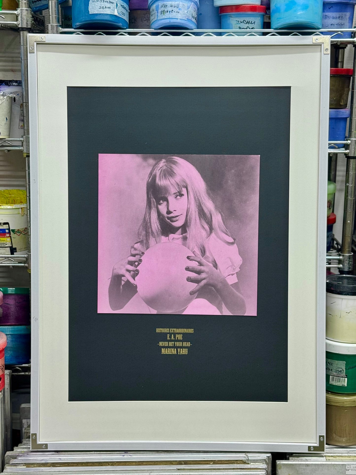 MARINA YARU Pink B2 Poster